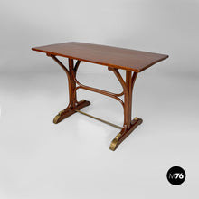 画像をギャラリービューアに読み込む, Dining tables in wood and brass, 1930s