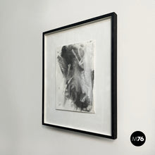 画像をギャラリービューアに読み込む, Mixed media abstract drawing on paper, 1950-1990s