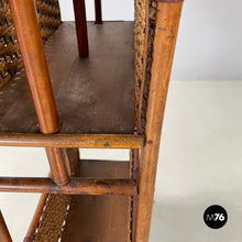 Load image into Gallery viewer, Magazine rack in rattan, 1960s