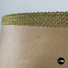 将图片加载到图库查看器,Velvet and brass floor lamp, 1940s