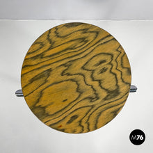 将图片加载到图库查看器,Wooden and metal coffee table, 1970s