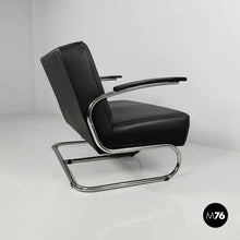画像をギャラリービューアに読み込む, Sofa S 411 by Thonet, 1980s