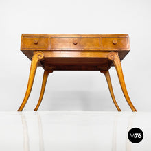 Load image into Gallery viewer, Walnut wood desk for Hille of London, 1920s