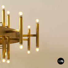 将图片加载到图库查看器,Huge chandelier by Gaetano Sciolari for Sciolari Lumi D'Arte, 1966