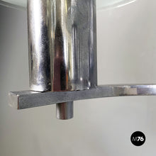 画像をギャラリービューアに読み込む, Double light appliques in metal and glass, 1920s