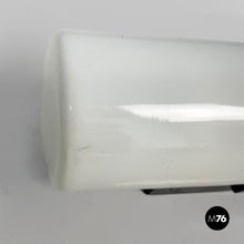 Load image into Gallery viewer, Wall lamps in opaline glass and black Bakelite, 1950s