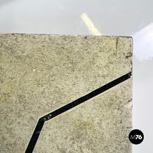 将图片加载到图库查看器,Chest of drawers in gray wood with broken stripes, 1990s