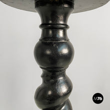 Load image into Gallery viewer, Pedestals in black wood, 1930s