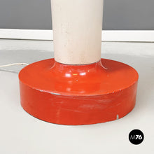 画像をギャラリービューアに読み込む, Floor lamp in metal and opaline glass, 1970s