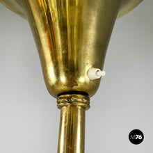 画像をギャラリービューアに読み込む, Floor lamp in brass, 1940s