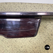 画像をギャラリービューアに読み込む, Console in wood, fabric and straw, 1950s