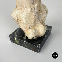 画像をギャラリービューアに読み込む, Wooden sculpture of a bone by N.F. Puccio, 1990s