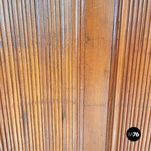 Load image into Gallery viewer, Self-supporting wooden screen by Baumann, 1950s