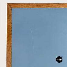 画像をギャラリービューアに読み込む, Desk in blue laminate and wood, 1960s