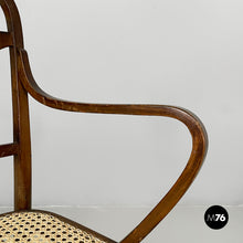 Load image into Gallery viewer, Chair in wood and straw, 1930s