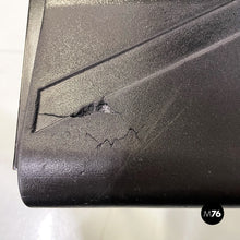 将图片加载到图库查看器,Black rubber and metal chair by Zeus, 1990s