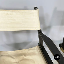 画像をギャラリービューアに読み込む, Folding director's chairs by Calligaris, 1990s