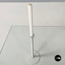 将图片加载到图库查看器,Coffe table in glass and metal rods, 1980s