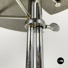 画像をギャラリービューアに読み込む, Metal coffee table with double shelf, 1990s