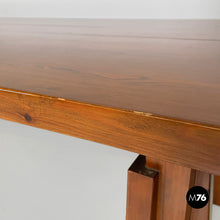 Carica l'immagine nel visualizzatore di Gallery, Extendable wooden dining table, 1970s
