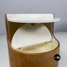 Load image into Gallery viewer, Bedside tables mod. Lullaby by Luigi Massoni for Poltrona Frau, 1960s