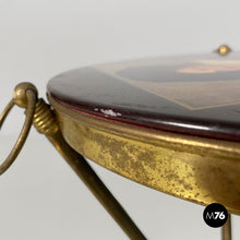 画像をギャラリービューアに読み込む, Coffee table in brass, 1950s