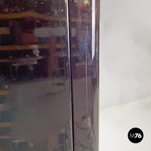 将图片加载到图库查看器,Wooden black lacquered wardrobe, 1970s