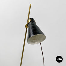 将图片加载到图库查看器,Brass and onyx table lamp LTA1 Sasso by Luigi Caccia Dominioni for Azucena, 1950s