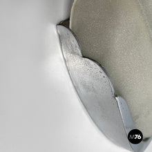 将图片加载到图库查看器,Shell-shaped wall lamps in glass and metal, 1930s