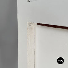 Charger l'image dans la galerie, Wardrobe in light grey and black wood, 1960s