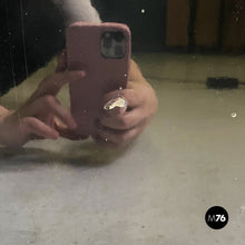 画像をギャラリービューアに読み込む, Coffee tables in black lacquered wood, 1990s