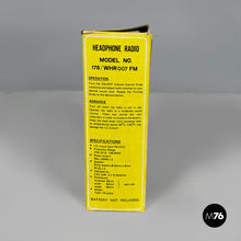 画像をギャラリービューアに読み込む, Headphone radio by Renault Sound Radio, 1970s