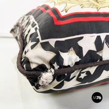 画像をギャラリービューアに読み込む, Fabric cushion by Roberto Cavalli, 2000s