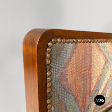 Charger l'image dans la galerie, Sofa in fabric and wood, 1930s