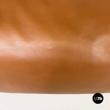 将图片加载到图库查看器,Brown leather sofa by Cappellini, 2000s