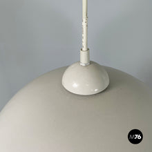 Charger l'image dans la galerie, Chandelier in white metal, 2000s