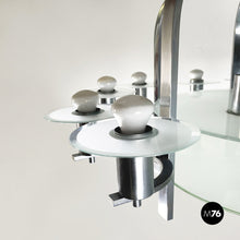 Charger l'image dans la galerie, Chandelier with twelve lights in metal and glass, 1920s