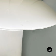 Charger l'image dans la galerie, Chandelier in opaline glass and chromed metal, 1980s