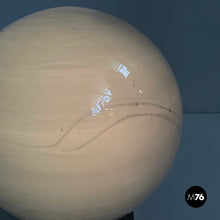 将图片加载到图库查看器,Table lamp in glass and steel, 1970s