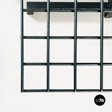 Load image into Gallery viewer, Bookcases in dark green metal, 1980s