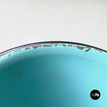 画像をギャラリービューアに読み込む, Floor ashtray light blue and black