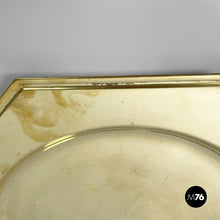 Load image into Gallery viewer, Service plates, centerpieces or trays in brass, 1970s