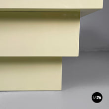 将图片加载到图库查看器,Pedestal in light yellow wood, 1980s