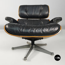 Load image into Gallery viewer, Armchair and pouf by Charles e Ray Eames, 1970s