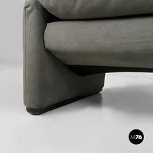 画像をギャラリービューアに読み込む, Pouf Maralunga by Vico Magistretti for Cassina, 1970s
