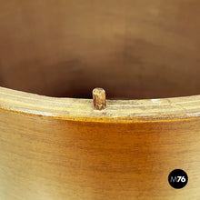 画像をギャラリービューアに読み込む, Round pouf by Pozzi, 1960s