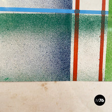 画像をギャラリービューアに読み込む, Geometrical painting on paper, 1990s