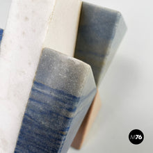 Load image into Gallery viewer, Geometric marble sculptures, 1980s