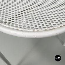 Charger l'image dans la galerie, Outdoor coffe tables in white metal by Emu, 1960s