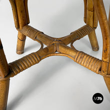 画像をギャラリービューアに読み込む, Stools in rattan, 1960s